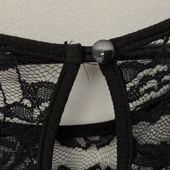 2/$30 Black lace skater dress - Picture 4 of 5